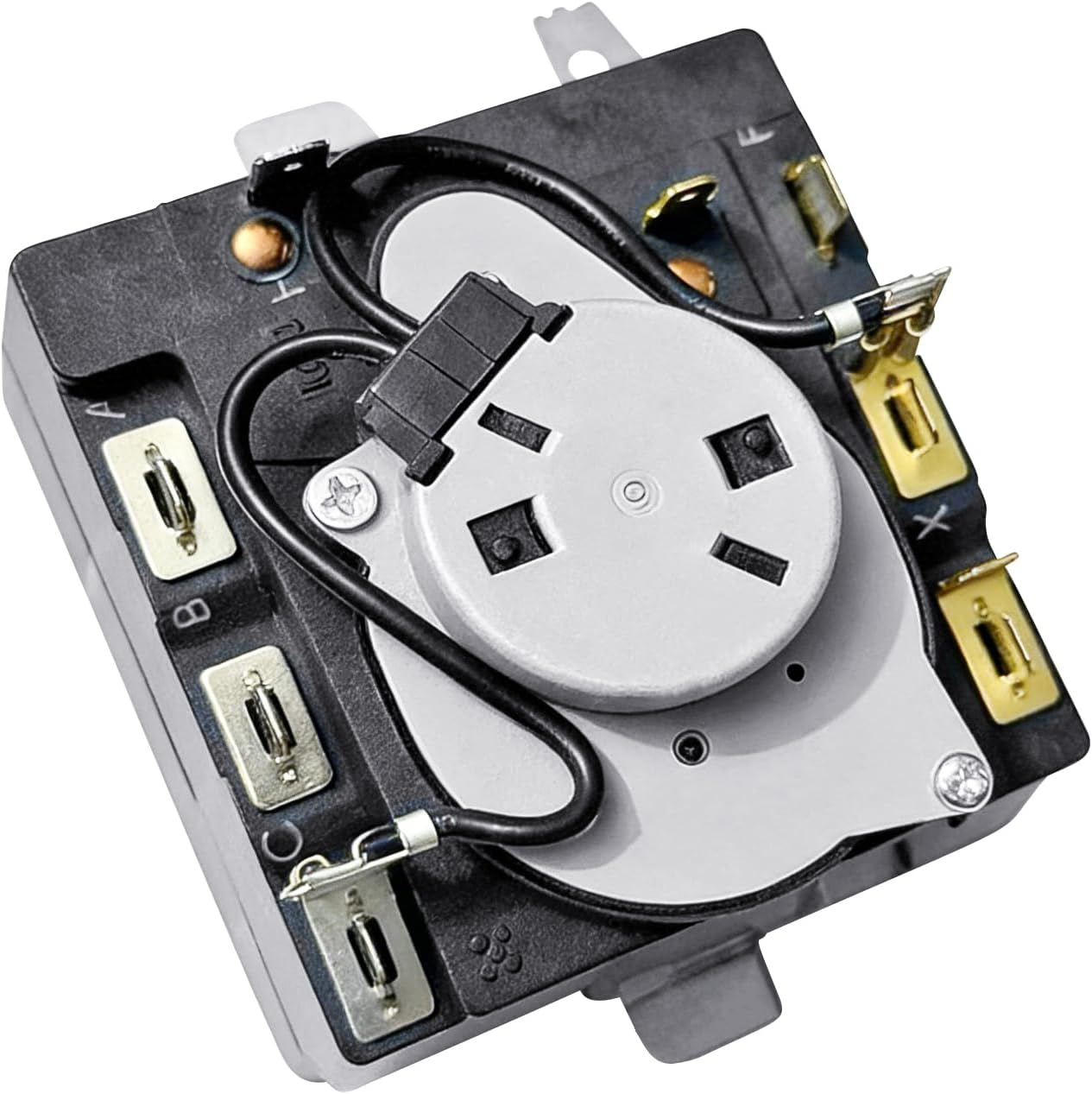 Dryer Timer 234D2377P004 TMD14M30 Compatible with GE/Hotpoint Dryer Models GTD42GASJ0WW, GTD42GASJ1WW, GTD48GASW0WB, GTX42GASJ0WW | Replaces 234D2377P003 WE04X24549 TMD16M12 WE04X24550