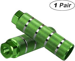 green bmx pegs