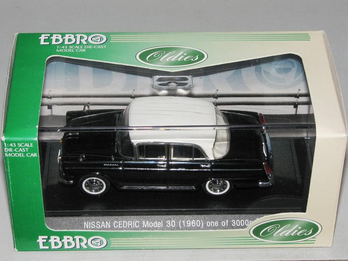 エブロ 1⁄43 日産セドリック モデル30 1960年 ブラウン EBBRO