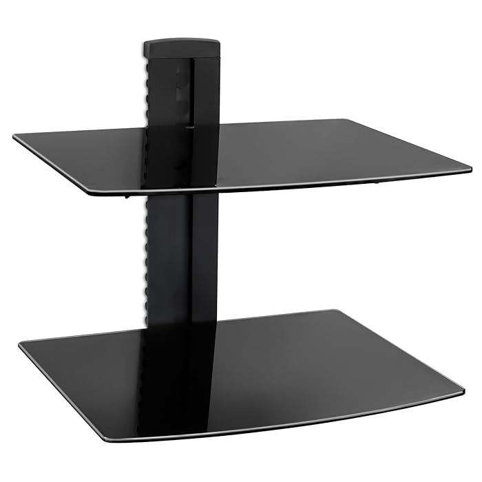 Buy MountIt! Floating Wall Shelf For AV Components [TwoTier
