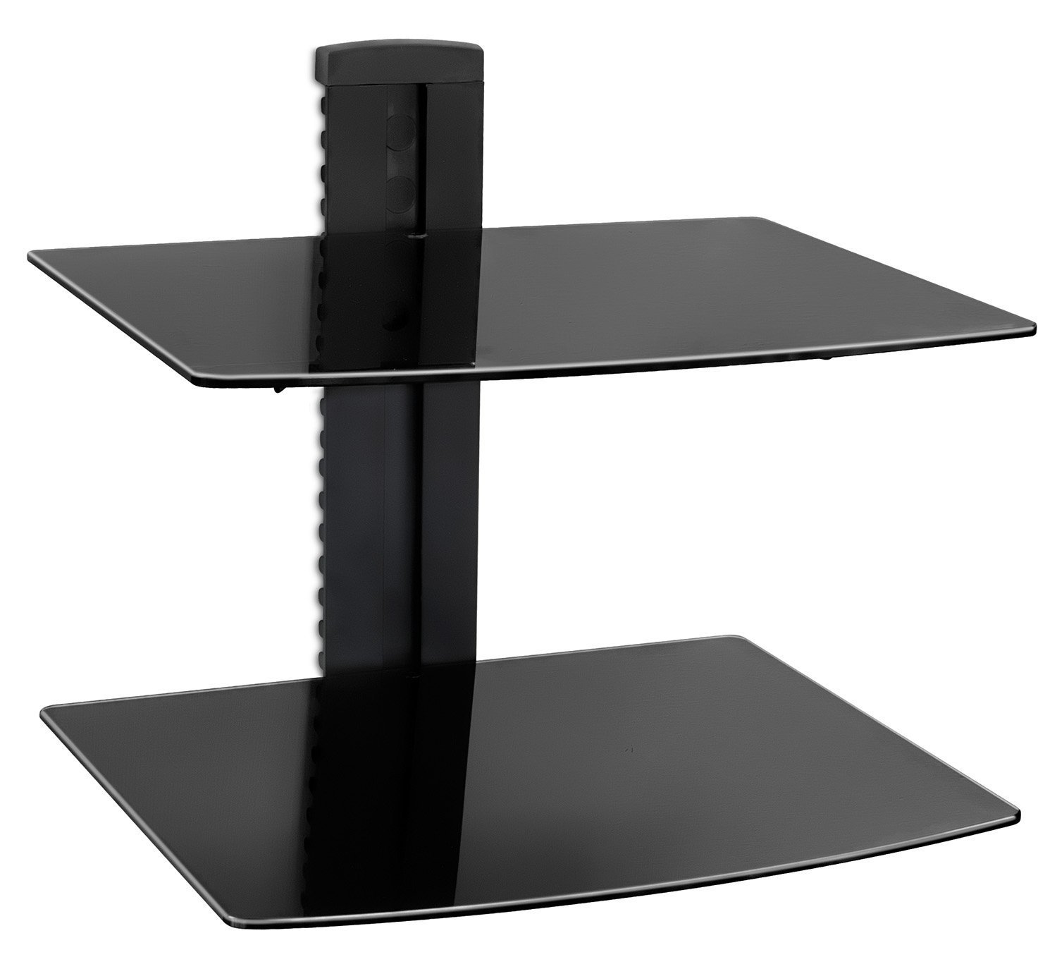 Buy It! Floating Wall Shelf For AV Components [TwoTier] Tempered