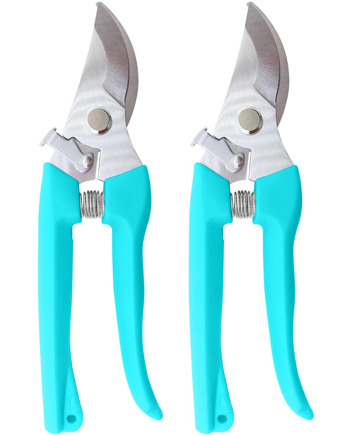 Flower Scissor, Floral Shear for Cutting Fresh Flowers (Blue, 2 Pack)