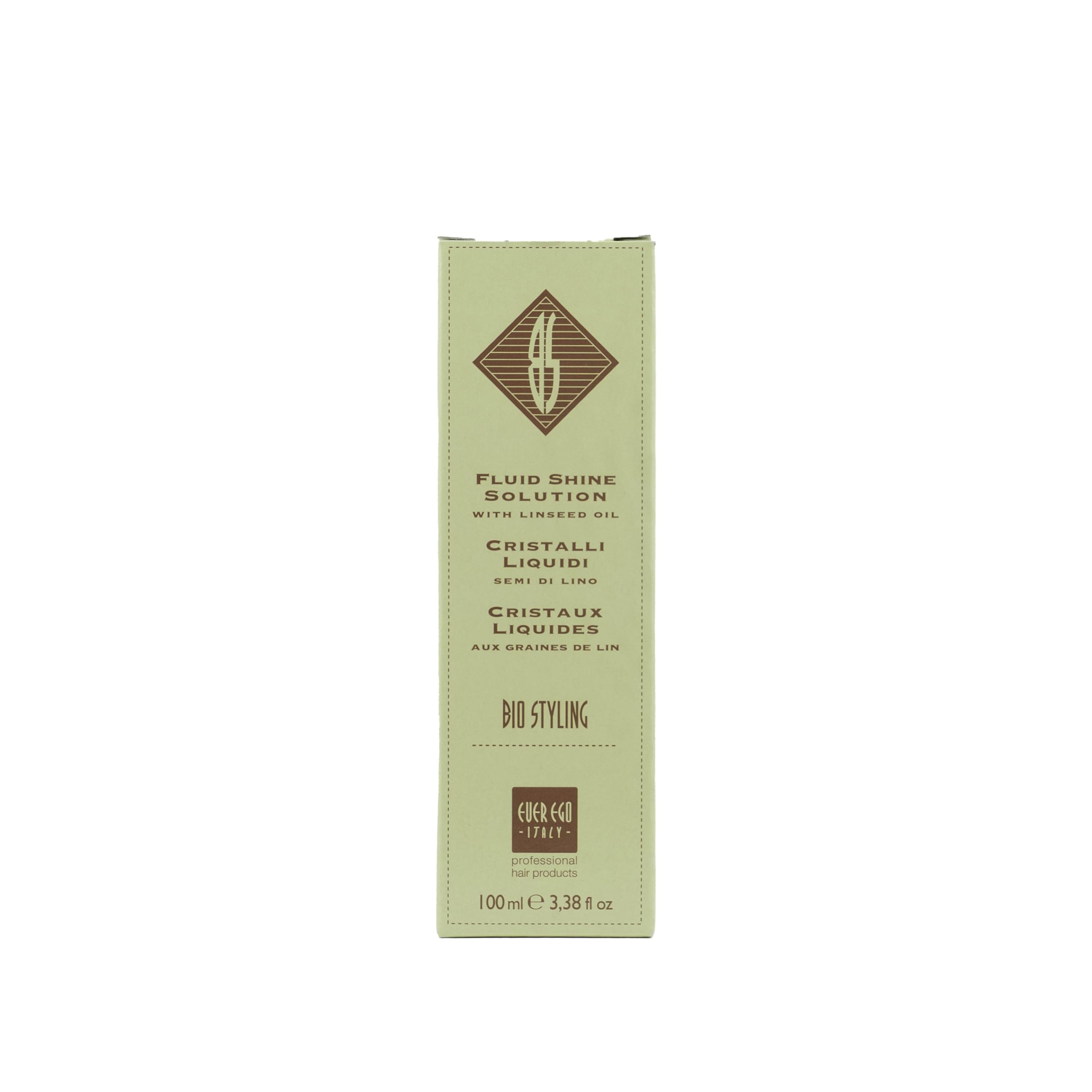 Amazon.com: Ever Ego Italy | BioStyling | Liquid Crystals with Linseed OIl  | For Chemically Treated or Permed Hair | 3.38fl oz / 100ml Bottle : Beauty  & Personal Care