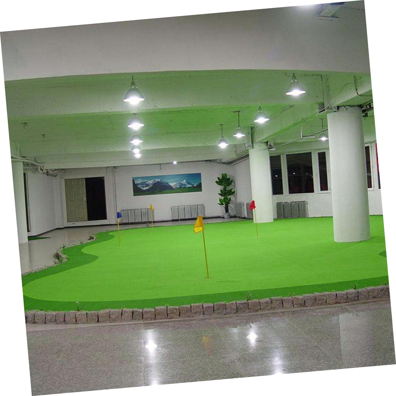 BESPORTBLE Training Flag Yellow Flag Garden Flag Outdoor Flags Blank Flag Custom Flags Funny Flag Putter Weights Flag Pole Kit Flag Poles Flag Pole Holder Practice Flag Maker Flag