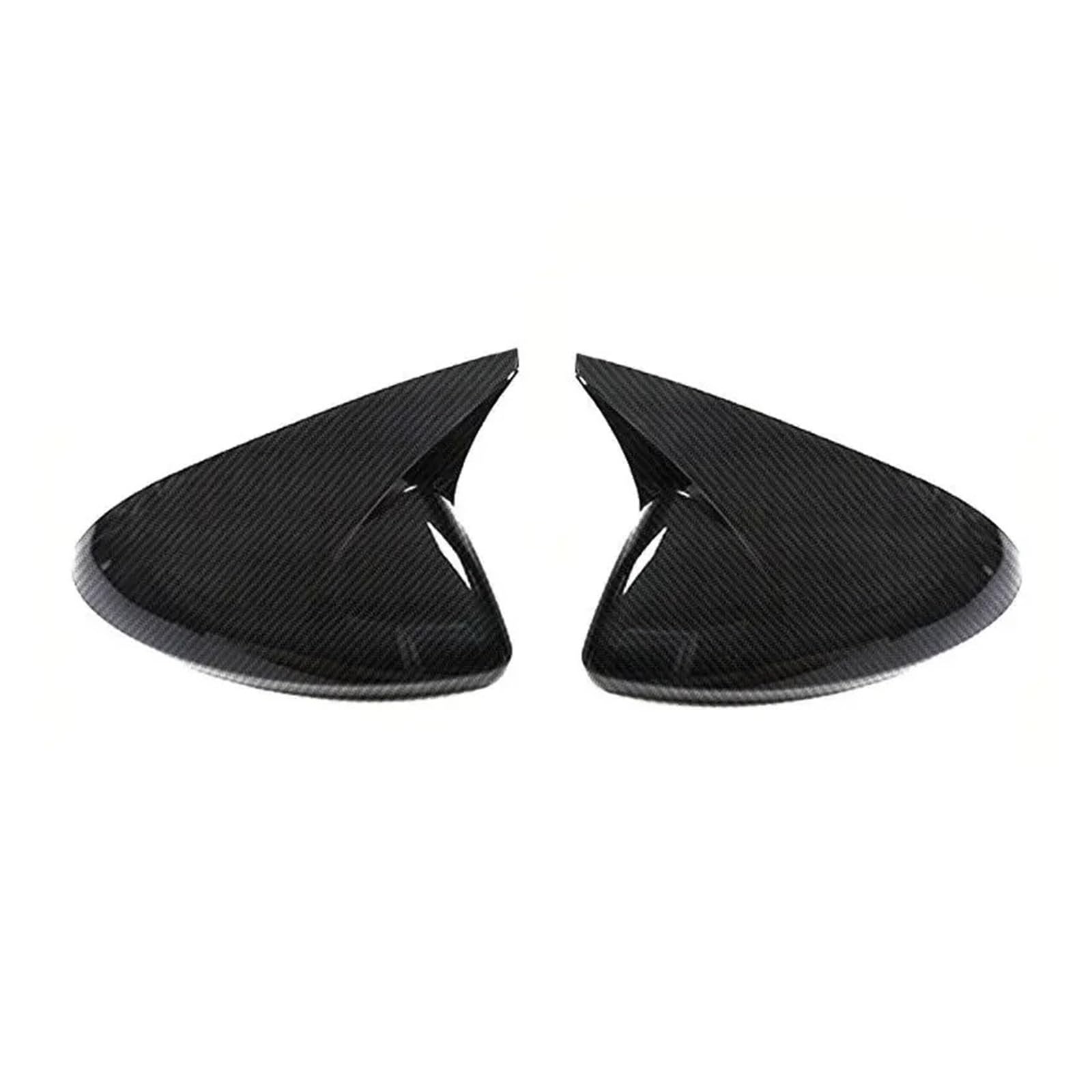 Wing Mirror Cover Caps for Buick for Regal for Opel for Insignia 2017-2021 Car Rearview Side Mirror Cover Wing Cap Sticker Exterior Door Case Trim Carbon Fiber(Carbon)