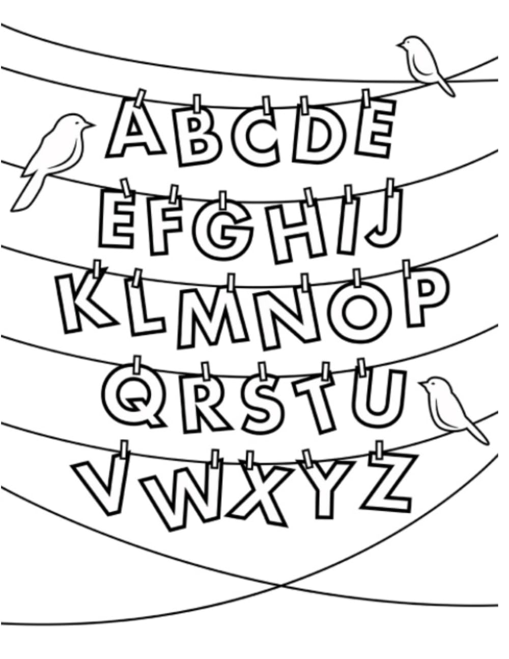 ABC's coloring book