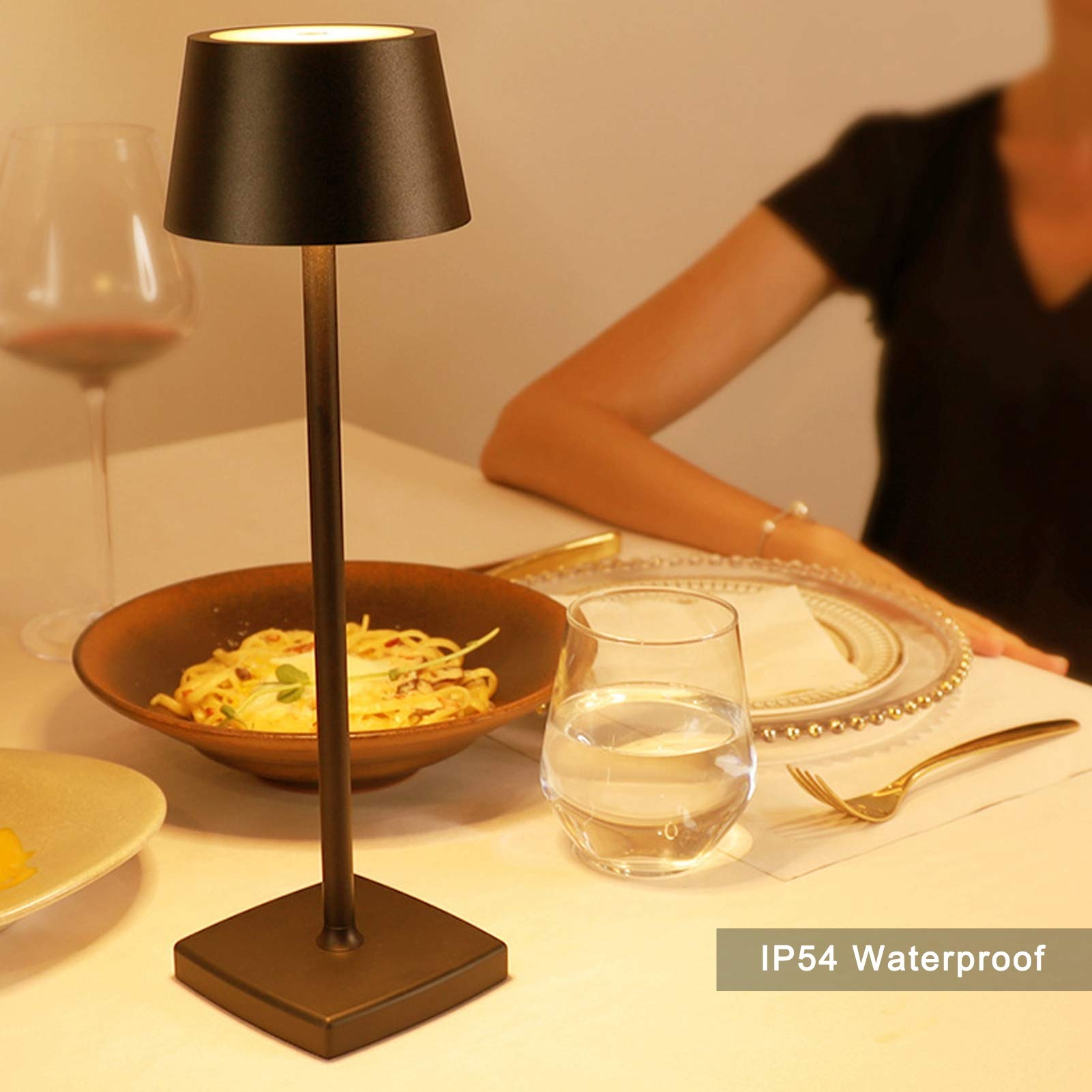 Przenośna Biurka LED 3.5 W USB Lampy Stołowe do ładowania Przyciemniona Nocna Czytanie światło Ciepłe Białe światło do Sypialni Salon W Salonie Restauracja (1)