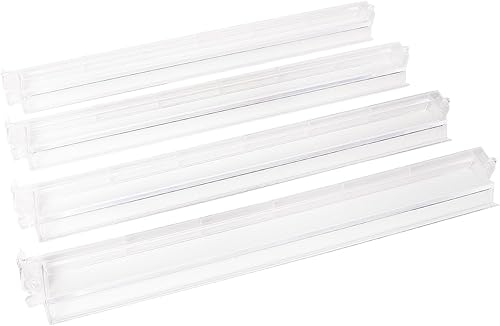 GUSTARIA Mah Jongg - Estante y empujador de azulejos todo en uno, combo de estante y empujador de acrílico transparente, modernos bastidores de