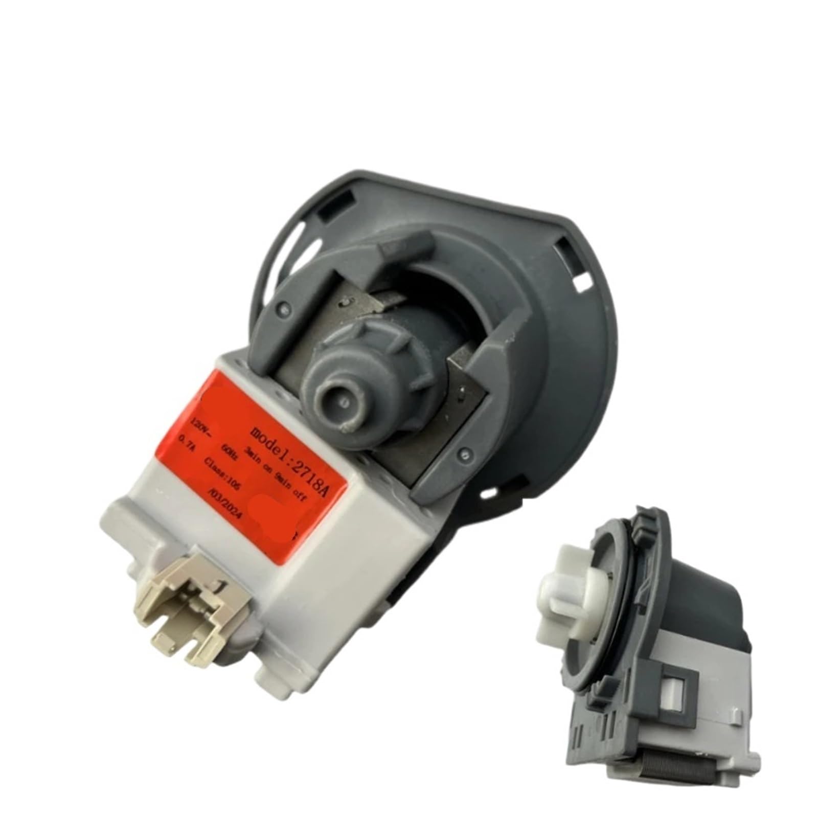 Motore Della Pompa Di Scarico Della Lavastoviglie 2718A, 120 V-127 V 60 Hz, Compatibile Con Frigidaire Kenmore Electrolux