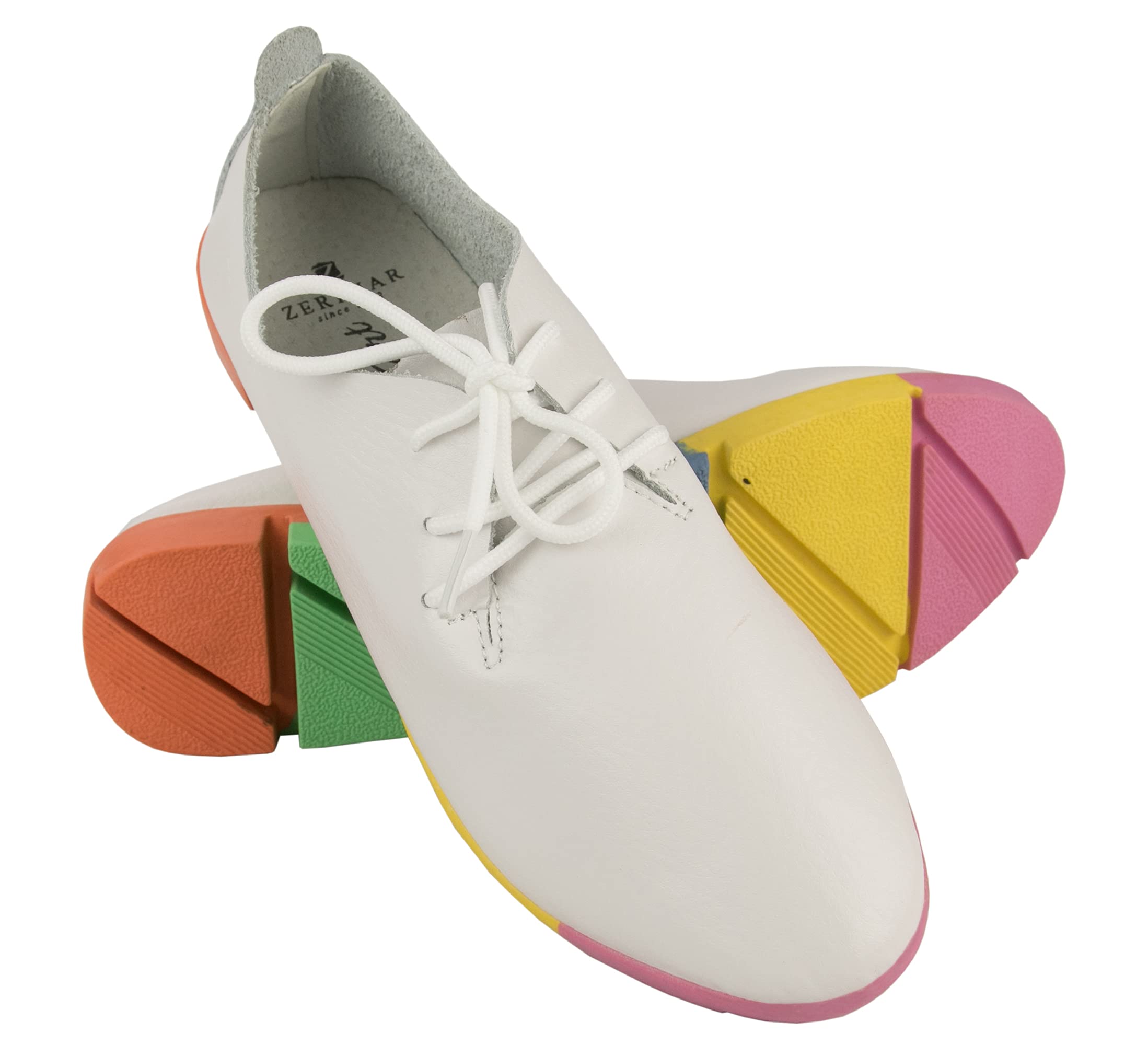 Zerimar Chaussures habillées Confortables pour Femmes - Mocassins Femmes en Cuir - Ballerines Femmes pour l'été - Chaussures d'été pour Femmes - Mocassins Femmes en Cuir - Chaussures Confortables