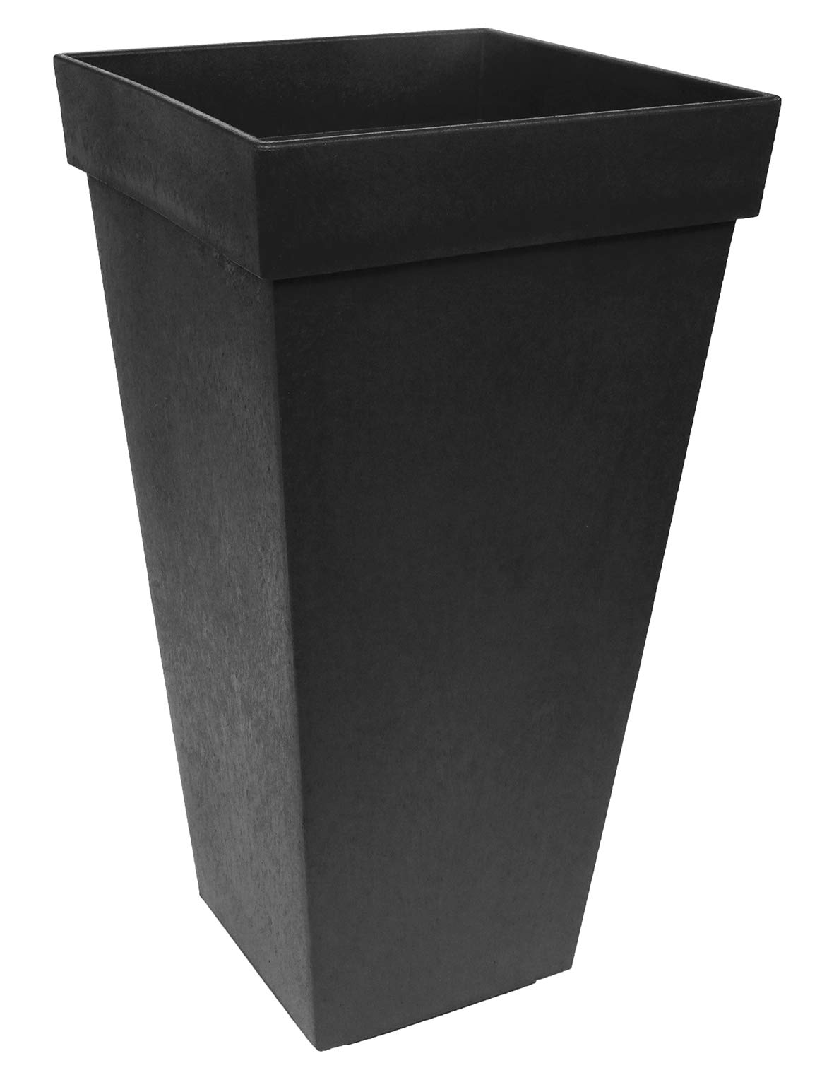 Eco Garden Symphony Recyled Rubber Plant Pot, Slate, 70CM