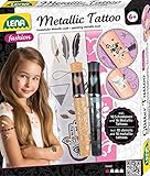 lena hoschek interview Lena Metallic Tattoo Set mit 16 Fake-Tattoos, 10 Schablonen und 2 Metallicstiften für Mädchen ab dem 6. Lebensjahr, die viel Freude beim Hübsch machen haben werden