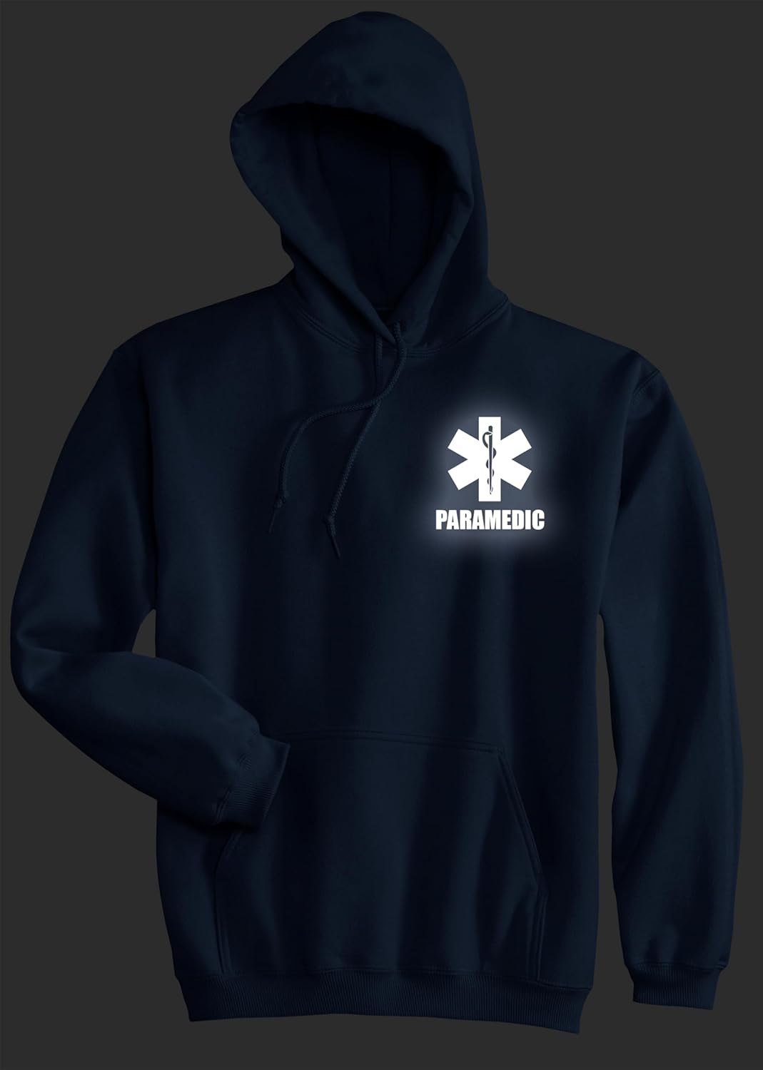 Paramedic Hoody Reflective Logo both front and back