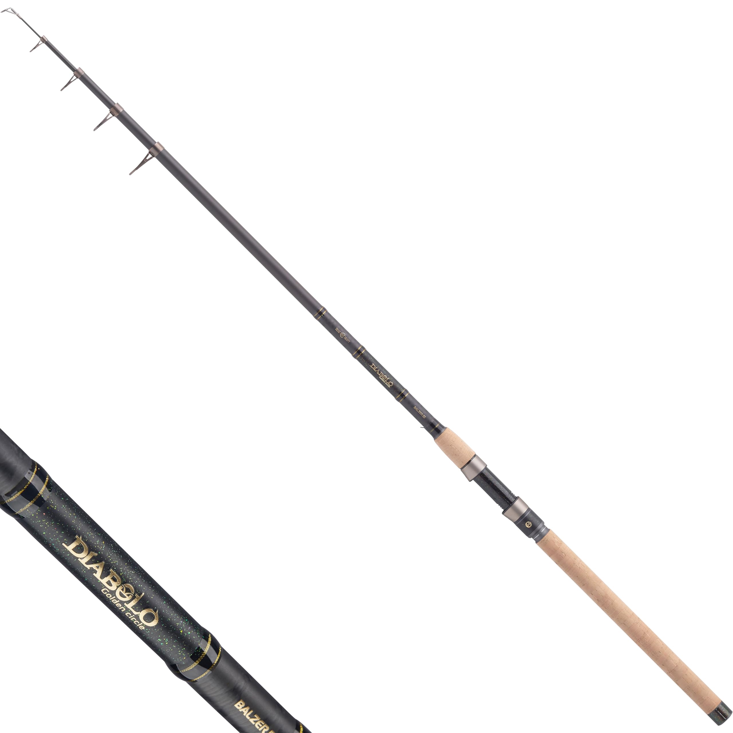 Balzer Diabolo Golden Circle Dead Bait Tele Heavy, 3,60m