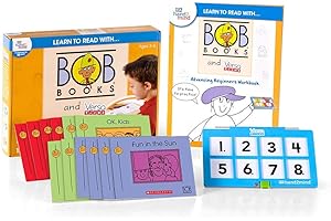 Learn to Read with BOB Books: Early Reader Books & Phonemic Awareness Workbook