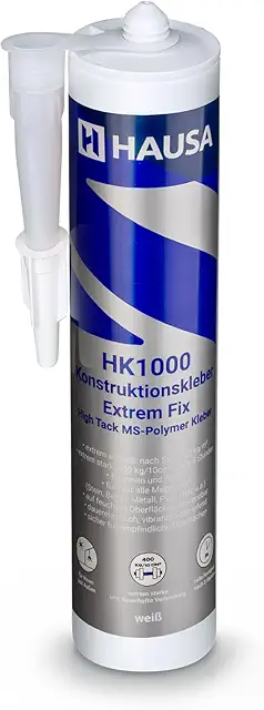 HAUSA HK1000 Mounting Adhesive Kit - Extra Strong Polymer for Indoor/Outdoor Use