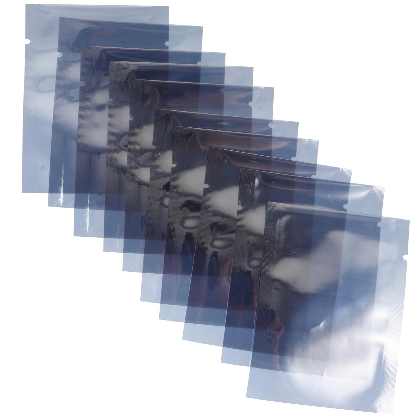 MUCKLILY 200pcs Anti-static Bags Vacuum Sealed Storage Bags Electrostatic Discharge Design