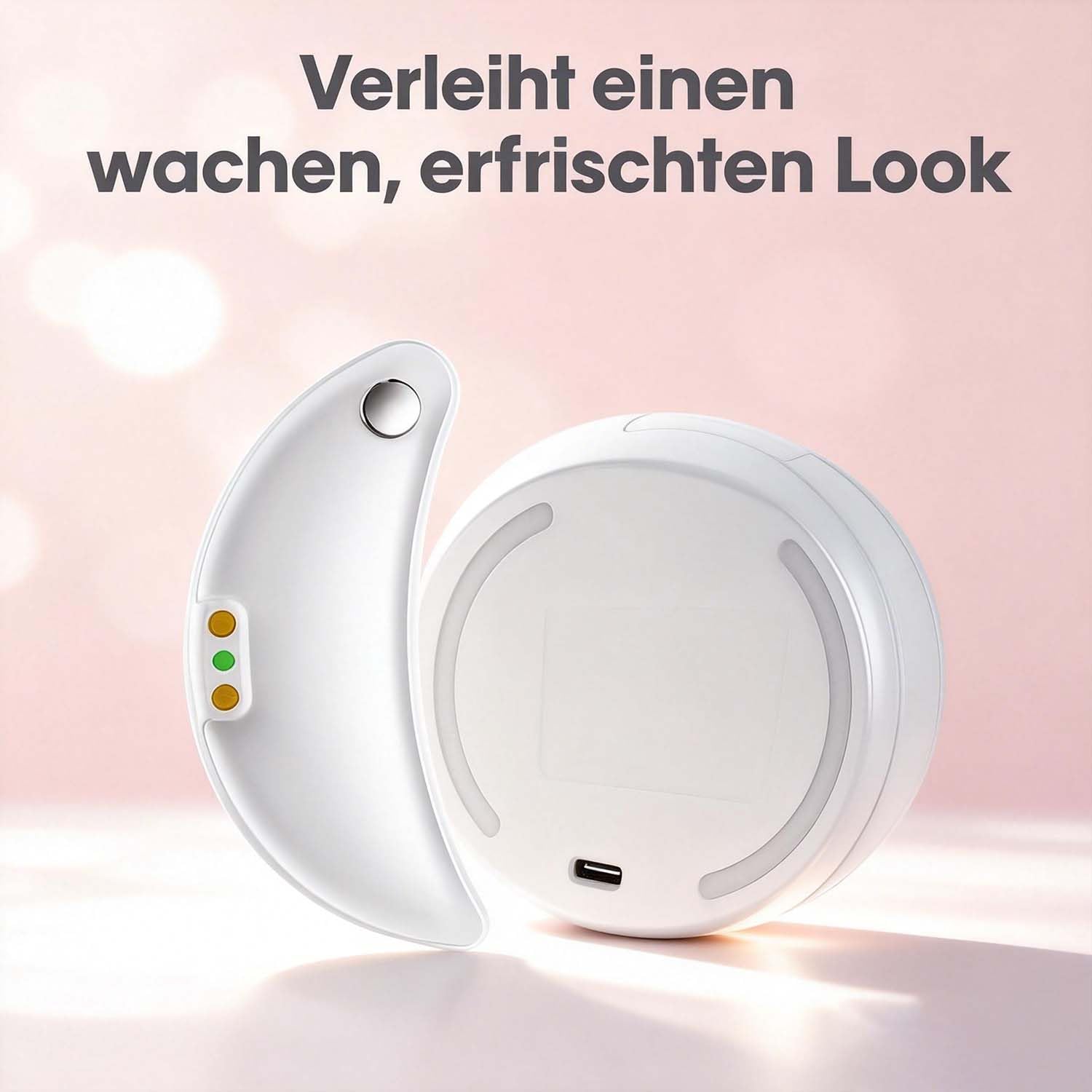 Synea Glowpads Pro Augen, Synea Glow Pads Rotlicht, Glow Pads TräNensäCke Elektrisch, Reduce Eye Bags, Dark Circles And Wrinkles For Radiant Skin (A)