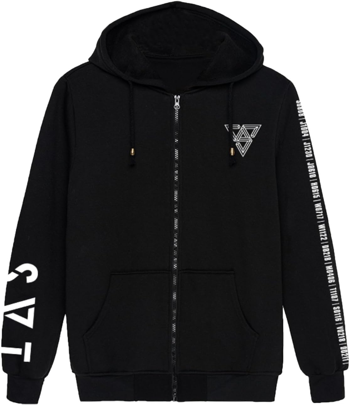 Kpop Seventeen 2018 Japan Arena SVT Concert Same Hoodie Zipper Sweater Pullover Jacket