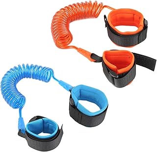 Anti Lost Wristband,Anti Lost Wrist Link,Toddler Child Safety Wrist Leash,Anti Lost Rope Walking Harness, 2Pcs Toddler Leash Kid Leashes Baby Safety Harness,Toddlers Safety Strap,Baby Safe Leash Belts