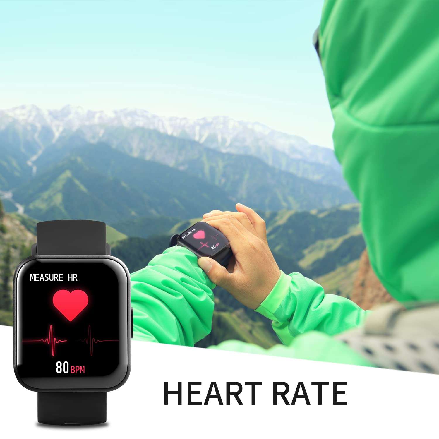 Smartwatch Uomo Donna, 1.71'' HD Orologio Fitness, 20+ Sportive Activity Fitness Tracker,Contacalorie/Passi/Distanza , IP68 Impermeabile/Sonno/SpO2/Cardiofrequenzimetro/Messaggi per Android iOS