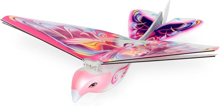 Amazon ラジコン 鳥型 大空へ羽ばたけ E Bird 飛行機 アザレアピンク ラジコン ドローン 通販