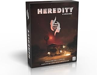 Heredity - Jeu de société narratif et coopératif - Jeu d'aventures - 14 Ans et Plus - Vos Choix comptent - Une Campagne de 5 chapitres - jusqu'à 4 Joueurs - Mode Solo - Blackrock games