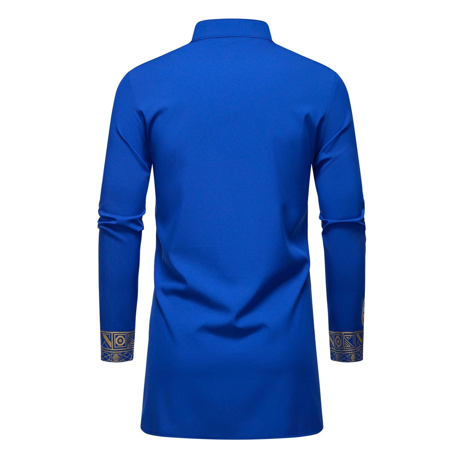 Conjunto de Camisa Informal Hombre Manga Larga con Botones Holgada Talla Verano
