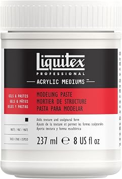 Liquitex Professional Modeling Paste Medium, 237 ml,White