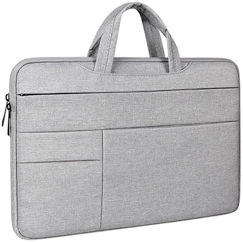 Laptop Sleeve Case, 15 15.6 16 inch Laptop Sleeve Water Resistant with Protection, Computer Carrying Bag Compatible with MacBook, HP, Dell, Lenovo, Asus Notebook (Gray)