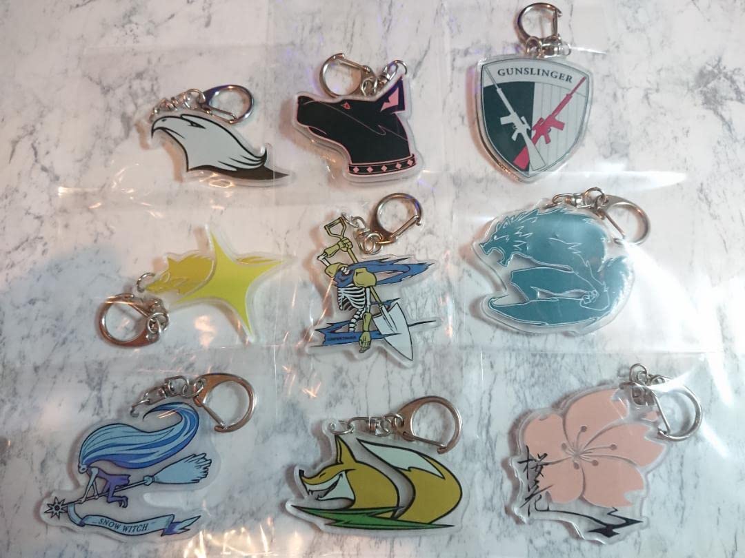 Amazon.co.jp: 86 Eighty Six Personal Mark Key Holder : Toys & Games