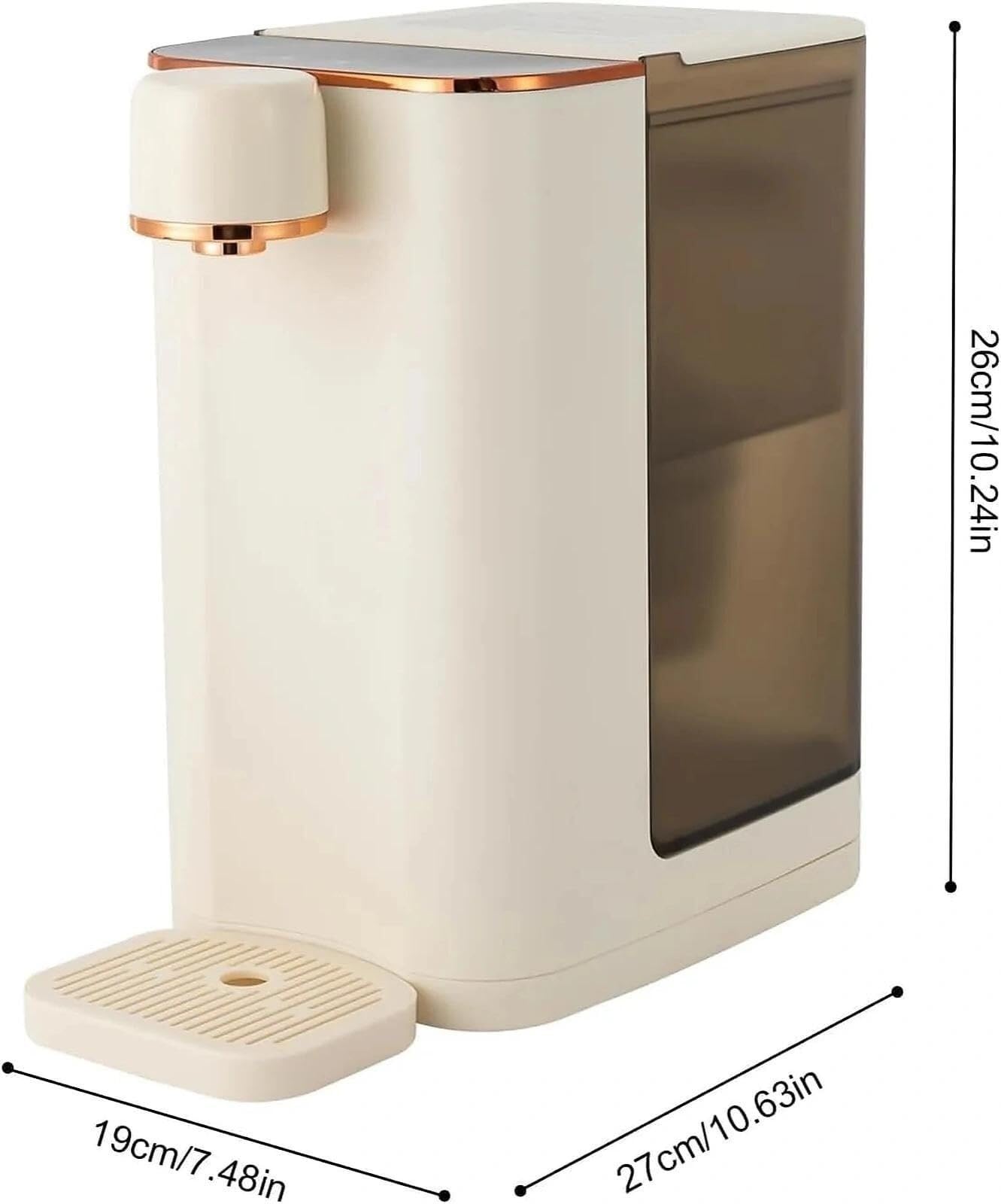 Distributeur d'eau chaude instantanée - Bouilloire électrique à chauffage