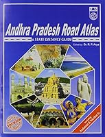 Andhra Pradesh road atlas & distance guide 8187460075 Book Cover
