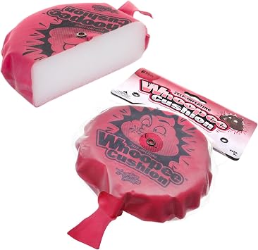 Laughing Smith Self-Inflating Whoopee Cushion, Fart Prank Toy, 6 Inch | Reinflates Instantly with No Pumping Needed, Durable Rubber Design for Goodie Bags, Birthdays & Stocking Stuffers