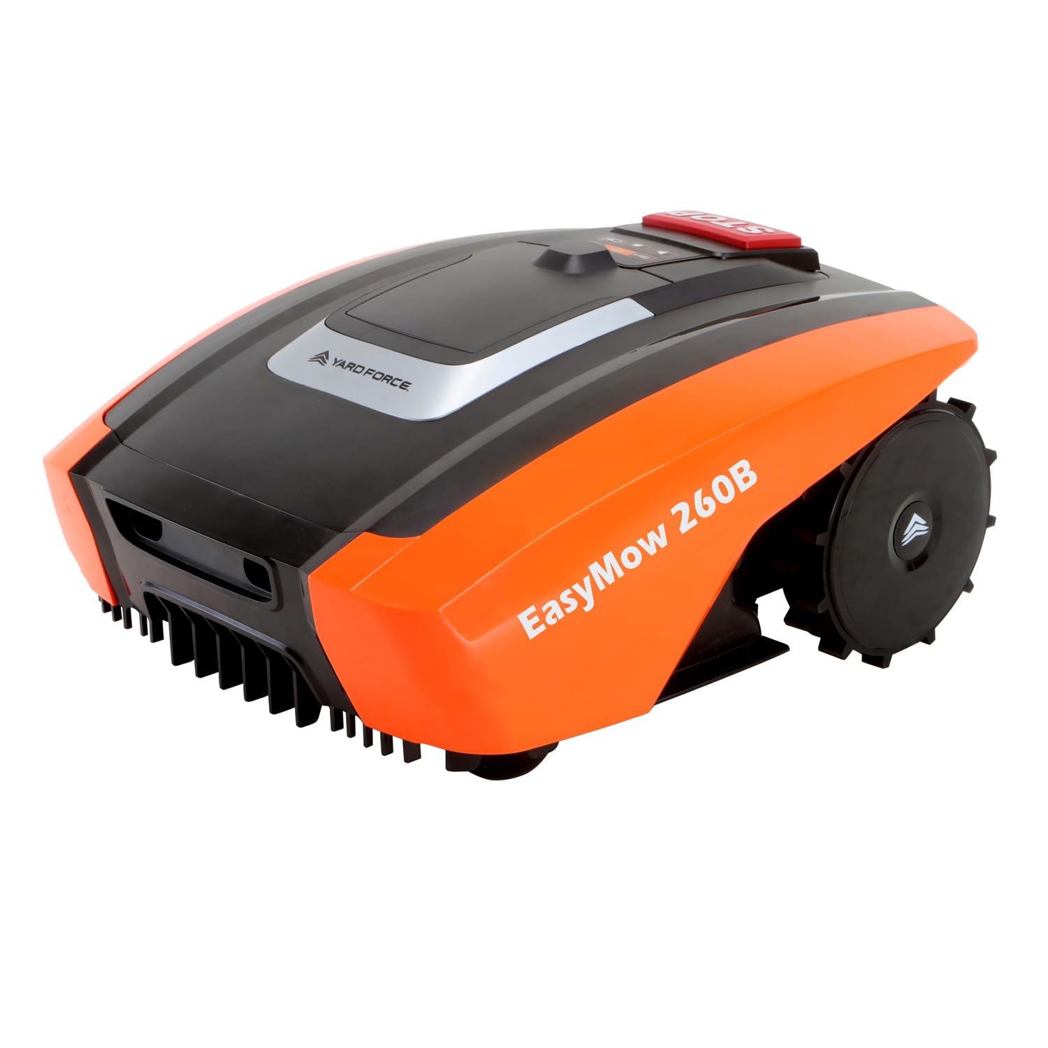 YARD FORCE Rasenmähroboter Easymow 260B & AR SH02-EU Plus Mähroboter-Garage