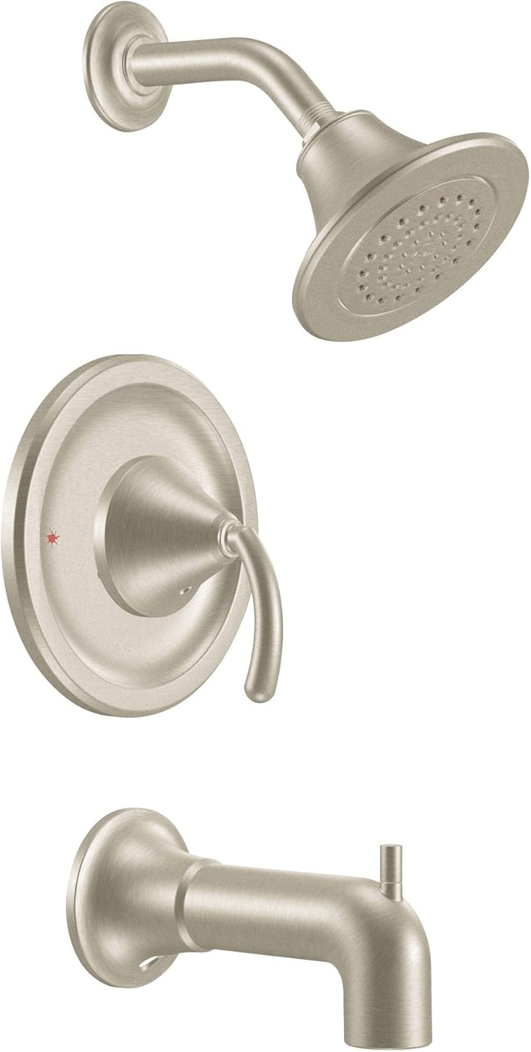 Moen TS2143 ICON Posi-Temp Tub and Shower Trim Kit without Valve