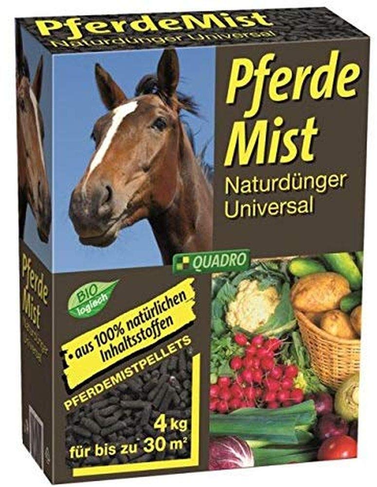Pferdemist 4kg Naturdnger Pferdemistdnger Spezialdnger Dnger Pferde Mist  GPI : Amazon.de: Garten
