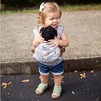 Vista 5 de Bebamour Portabebés original Reborn para muñecas y juguetes para niñas y niños (verde)