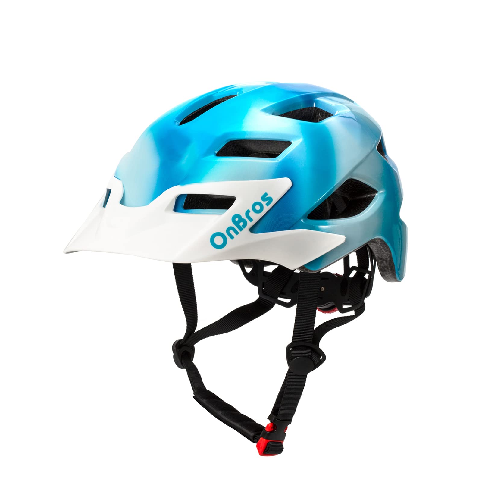 OnBros Kinder Fahrradhelm 5-14 Jahre Fahrradhelm Kinder für Mädchen und Jungen Skater Kinderhelm und Fahrradhelm Kinder für Pedalboard,Kinderfahrradhelm Leicht Einstellbar 50-57CM