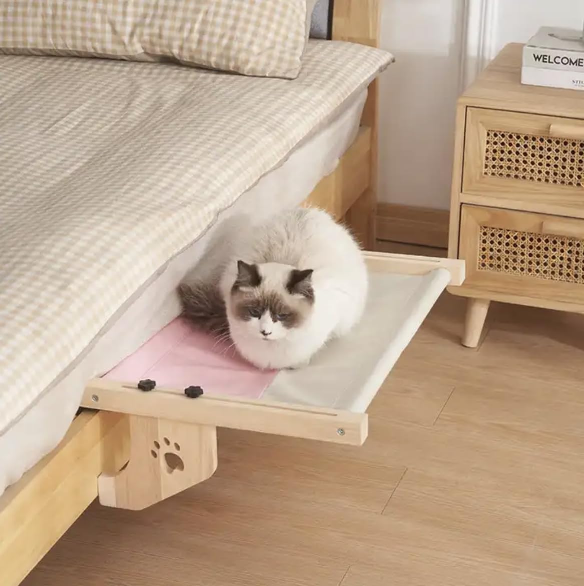 Hamaca gato Ventana. Uso Colgante a 2 Patas o en Suelo con 4 Patas. Cama Radiador. Hamaca Ventana. Cama Grande. Cat Bed. Camita para Gatos