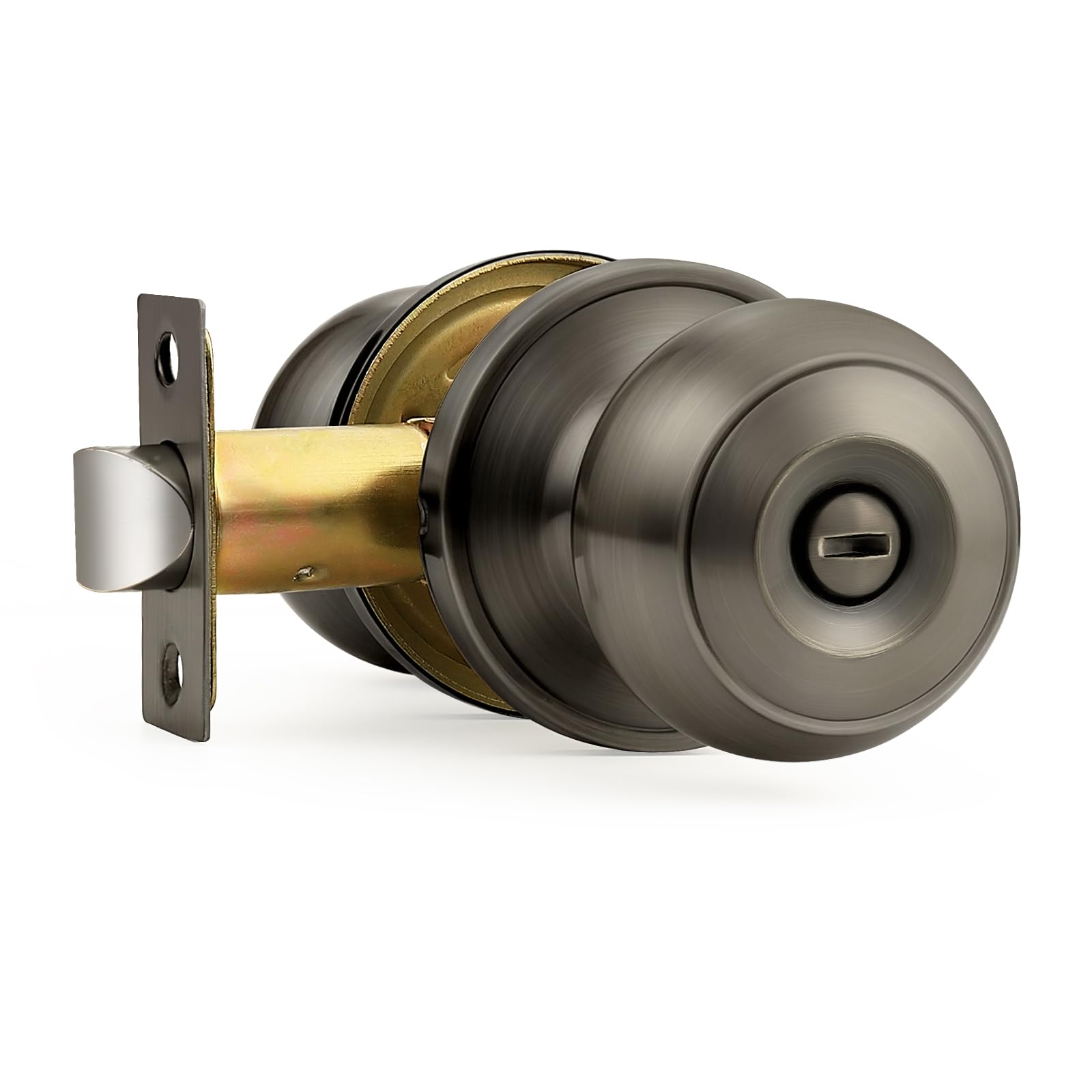 Probrico Black Door Knobs - Matte Black -29