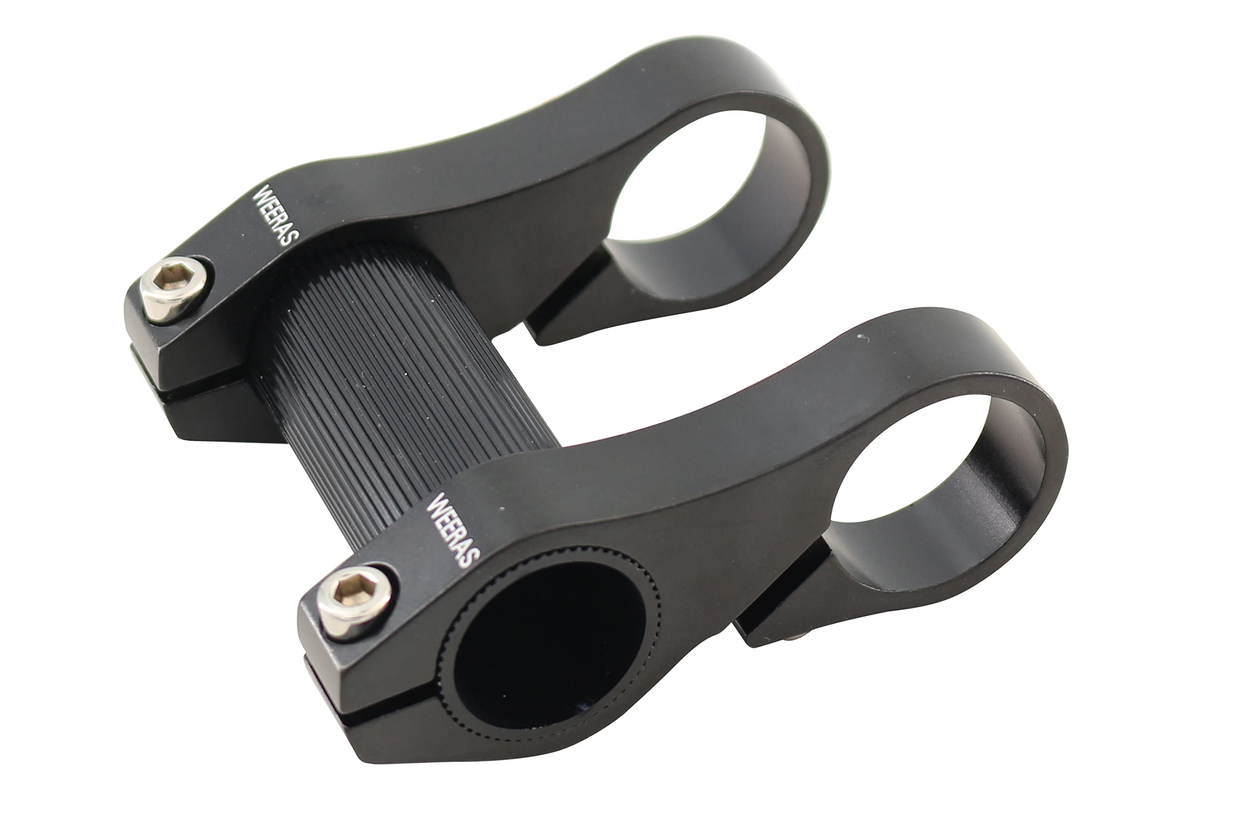 WEERAS Double-Stem 25.4mm Handlebar Riser Adapter Ultralight Bike for Folding Bike