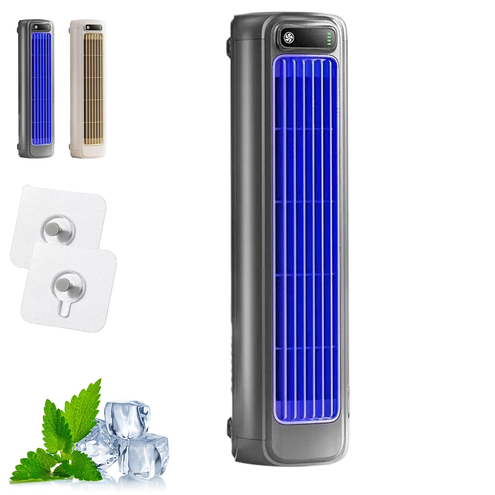 Cooling Ace ventilateur tactile LED 3 vitesses mural