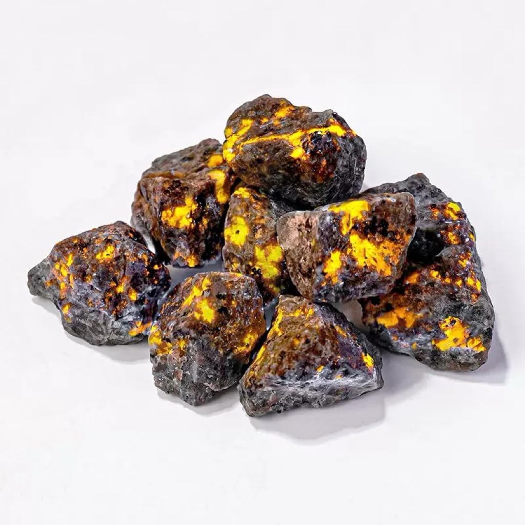 1LB Natural Black Obsidian Raw Healing Crystals, Energy Stones for Meditation, Reiki, Chakra Balancing, Home Décor and Spiritual Gifts (30-50mm)