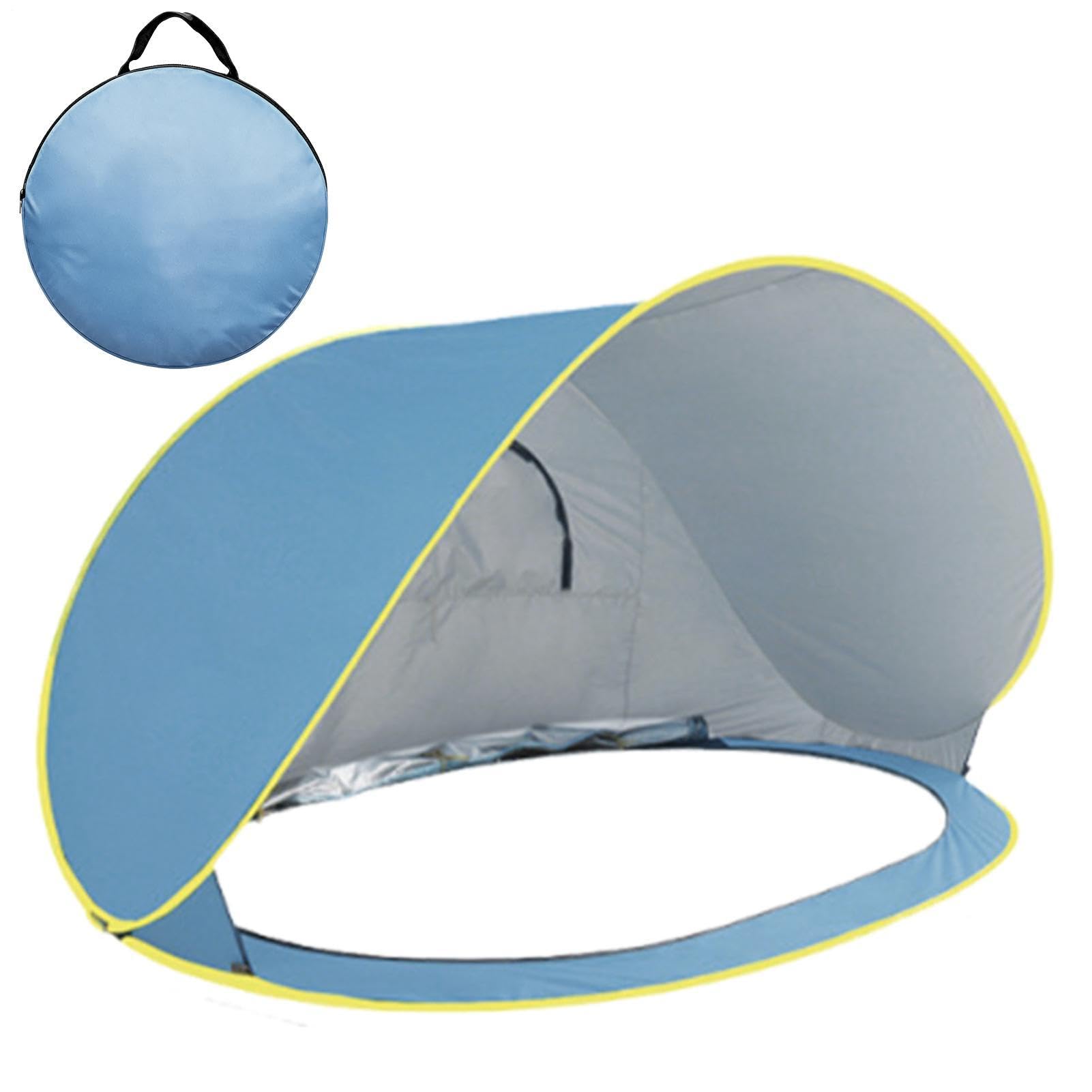 Tenda da Campeggio | Paraurti Esterni | Rifugio di,per 2 A 3 Persone, Picnic all'aperto, Viaggi Estivali, Escursioni con Zaino E Pesca