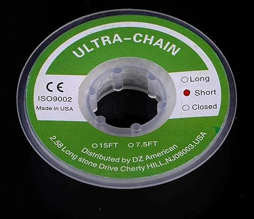 Miniatura 5 de o Cadena de ortodoncia dental Cadenas elásticas de ortodoncia para aparatos ortopédicos de suministro de ortodoncia (1 corto)