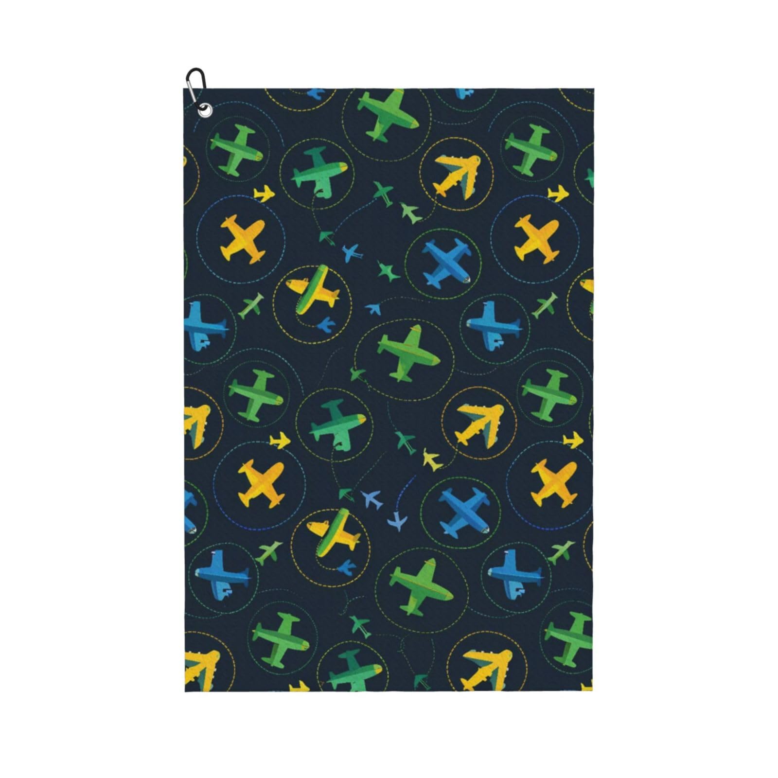 BSDFGSDD Airplane Colorful Golf Towel 24 x 16 inches