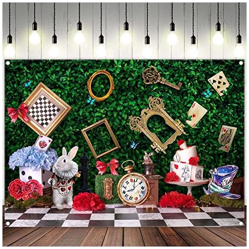 7x5ft Fabric Wonderland Backdrop - Image 4