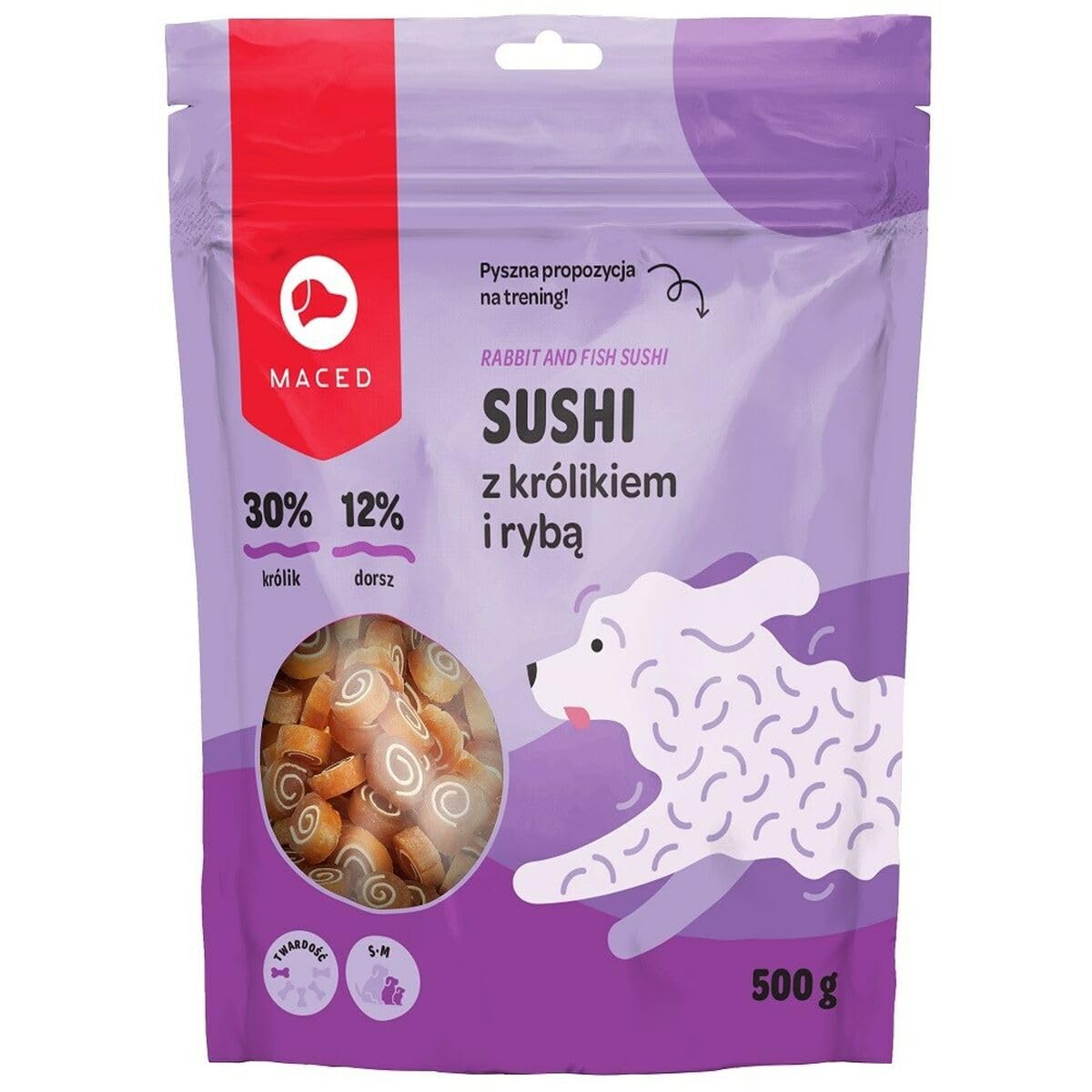 Maced Sushi-Kaninchen und Fisch 500g