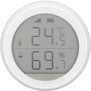 Wireless Temperature Humidity Monitor, APP Remotely Monitor Digital Indoor Thermometer Hygrometer Humidity Meter,Smart Temperature Humidity Detector,for Nursery,Wine Cellar, Greenhouse